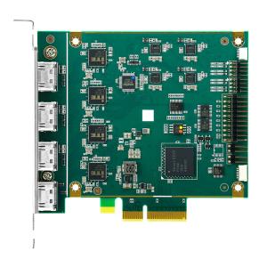 PCIe Vmix Broadcasting Webcasting Video Capture Card 10bit HDMI Inputs