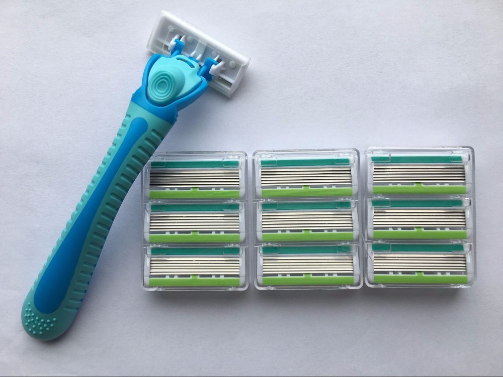 Shaving Razor 6 Blades Long Disposable Tools Razor for Men