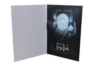China A5 30 Seconds Musical Greeting Card Sound Module , Custom Music Card 300g Coated Paper on sale