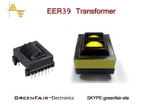 China Horizontal Type High Frequency Transformer EER39 With 2 Section Cover Litz Wire on sale