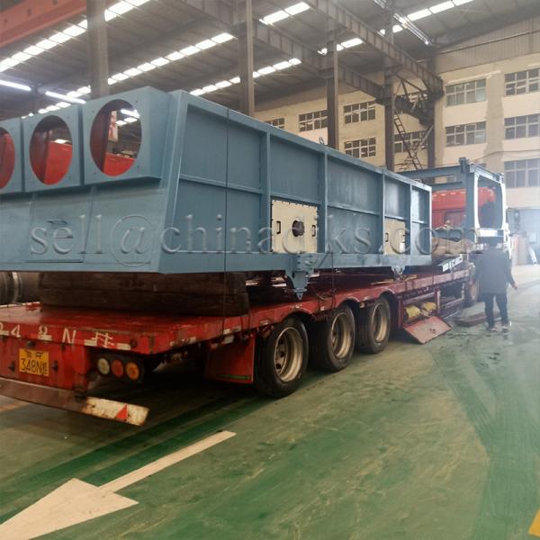 Customized Waste Material Sorting Machine Ballistic Separator Double Stage