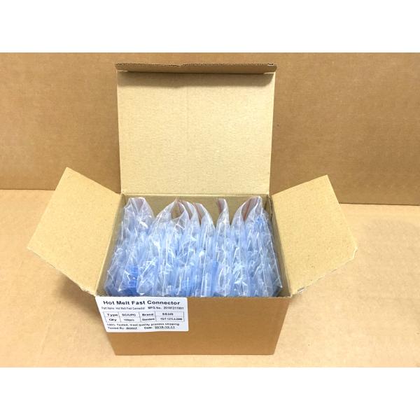 0.9mm SC/APC Fiber Optic Fast Connector with 0.2dB Insertion Loss and 50mm Length for Field Assembly