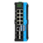 12 Port 10G L2/L3 Managed Poe+ Switch Optical Bypass Switch 4*10G Sfp +8 RJ45