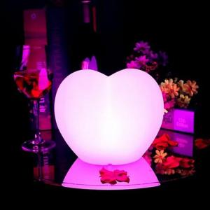 China Holiday Decorations Plastic LED Peach Shaped Lamp Remote Control on sale