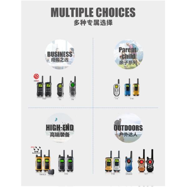 T40 Handheld Unlicensed Public Intercom Outdoor Secure Mini Walkie Talkie