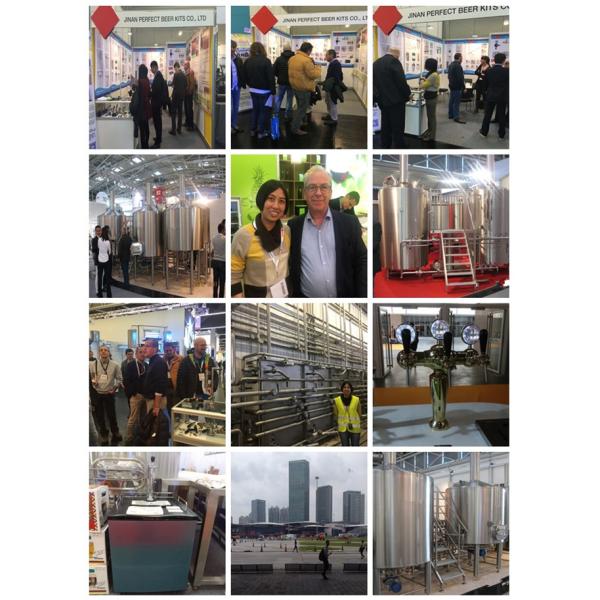 Food Beverage Stainless Steel GSTA 1000L Bronze Craft Beer Brewing Equipment for Pub