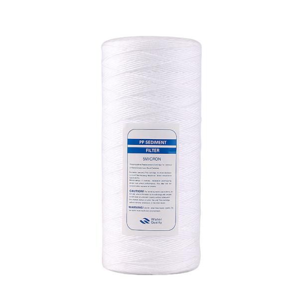 Quality 10*4.5 PP Wound Cartridge Water Filter Purifier Filter Cartridge for 150 OEM Replacement for sale