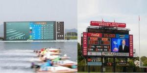 China High Definition P10mm Outdoor Fixed LED Display 160*160mm Module Dimension Vivid Effects wholesale