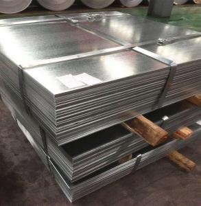 China 3mm G40 Galvanized Steel Sheet Blasting Astm A653 1200mm wholesale