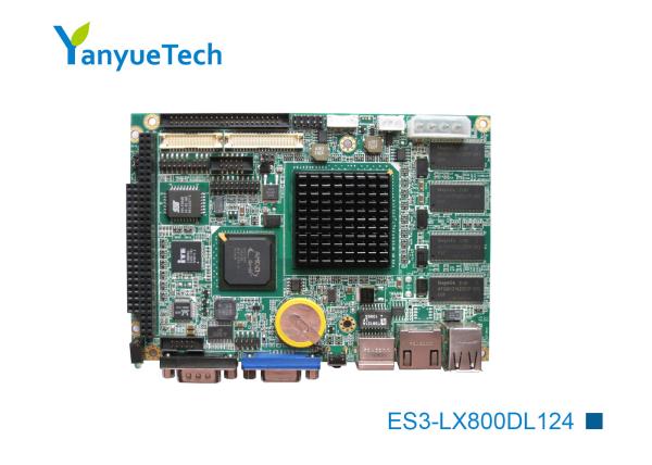 3.5" Motherboard Single Board Computer PC/104 Expansion LX800 CPU 256M Memory