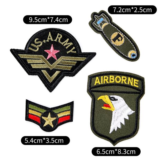 High Quality embroidery patch pvc patch leather patch