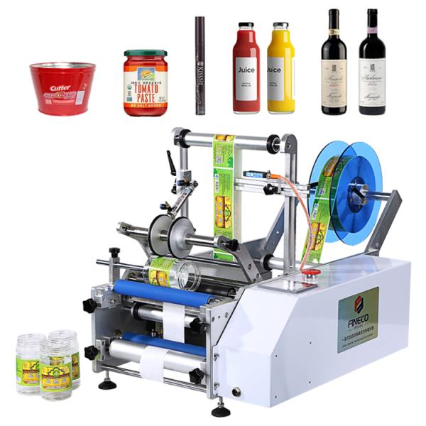 Portable Hand-Held Label Printer for Plastic Bottles FK Semi-Automatic and Versatile