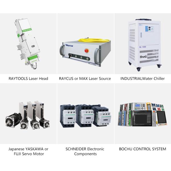 Raycus 3000W Sheet Metal Laser Cutter Machine 60m/Min