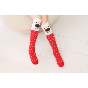China Cow 3d young girls over the knee socks wholesale