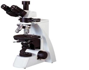Transmitted Polarization Microscope Metallurgical Orthogonal / Conoscope Observing