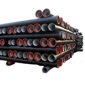 China 6-30mm Pipe Wall Thickness DN80-DN2000 Ductile Iron Cast Pipe for Oil Gas Transportation Welding Service wholesale