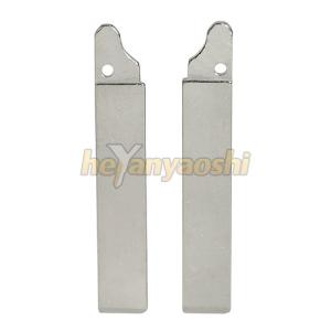 China Silver HU83 Car Key Blade Replacement Smooth Shining Surface With Coated Layer wholesale