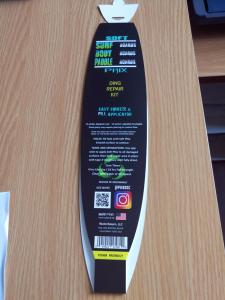 China Nice design syringe box party injector Paper Packaging Box with handle wholesale