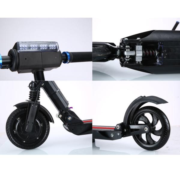 30km/H Mini Micro Electric Scooter 8 Inch Wheel With Digital Panel / Display
