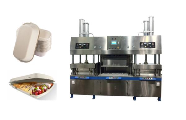 Quality Non Toxic Fiber Pulp Disposable Paper Plate Making Machine 60-90Pcs/Min for sale