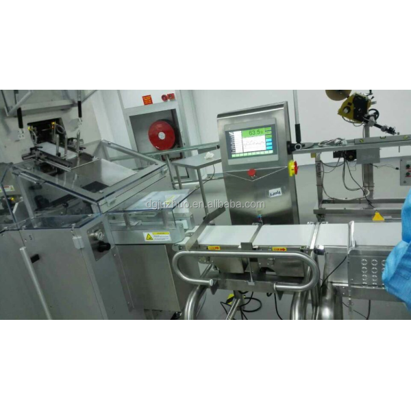 Continuous Weight Checking Industrial Conveyor Checkweigher Digital Weighing Machine Rejector System JZ-W Series