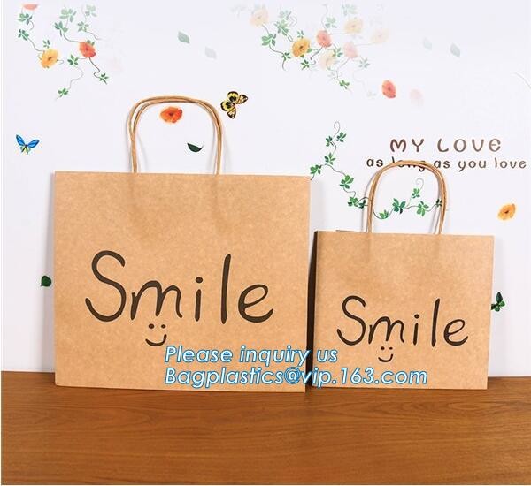 Fashion Custom Printing Luxury Gift Shopping Carrier Paper Bag With Your Own Logo Print,strong twisted handle black leat