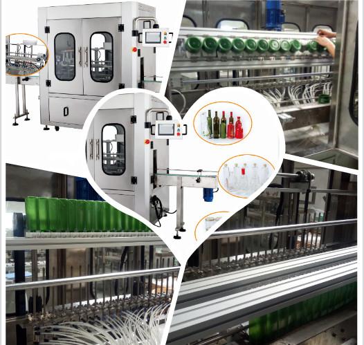 Quality High Efficiency Automatic Bottle Washing Machine Easy To Operate for sale