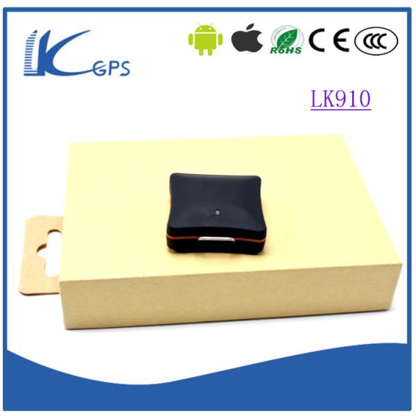 Quality Best selling mini gps gsm sim tracker with sos button, personal gps tracker --Black LK910 for sale