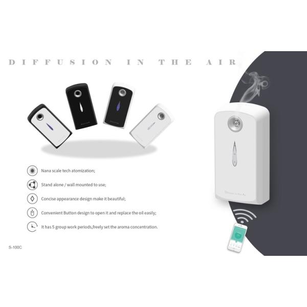 Visible Oil Level Scent Battery Aroma Diffuser Small Area With Timer Program