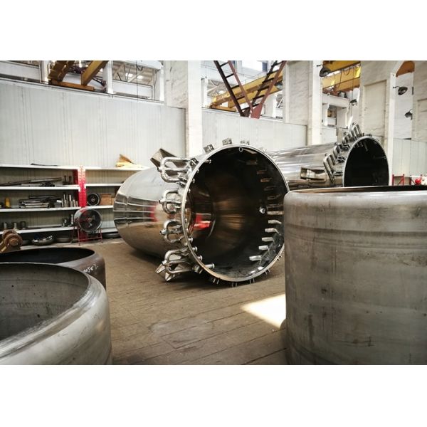 Stainless Steel 304 Vertical Pressure Leaf Filter 20m2 Filtration Area