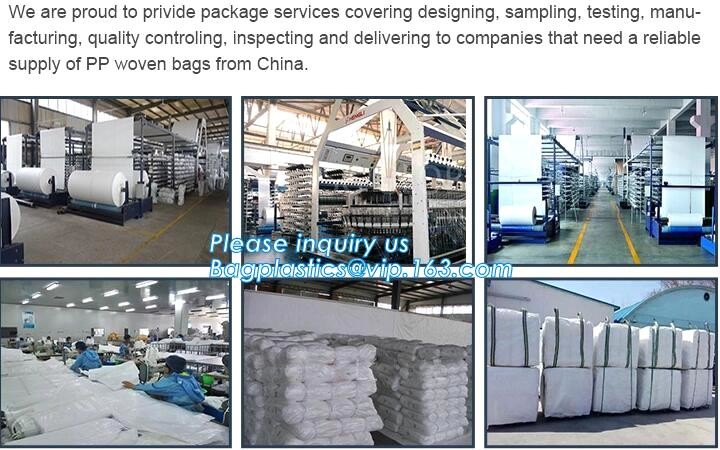 polypropylene woven plastic jumbo bag pp big bag for sand, building material, 500kg-1000kg PP Woven Jumbo Bag Big Bag wi