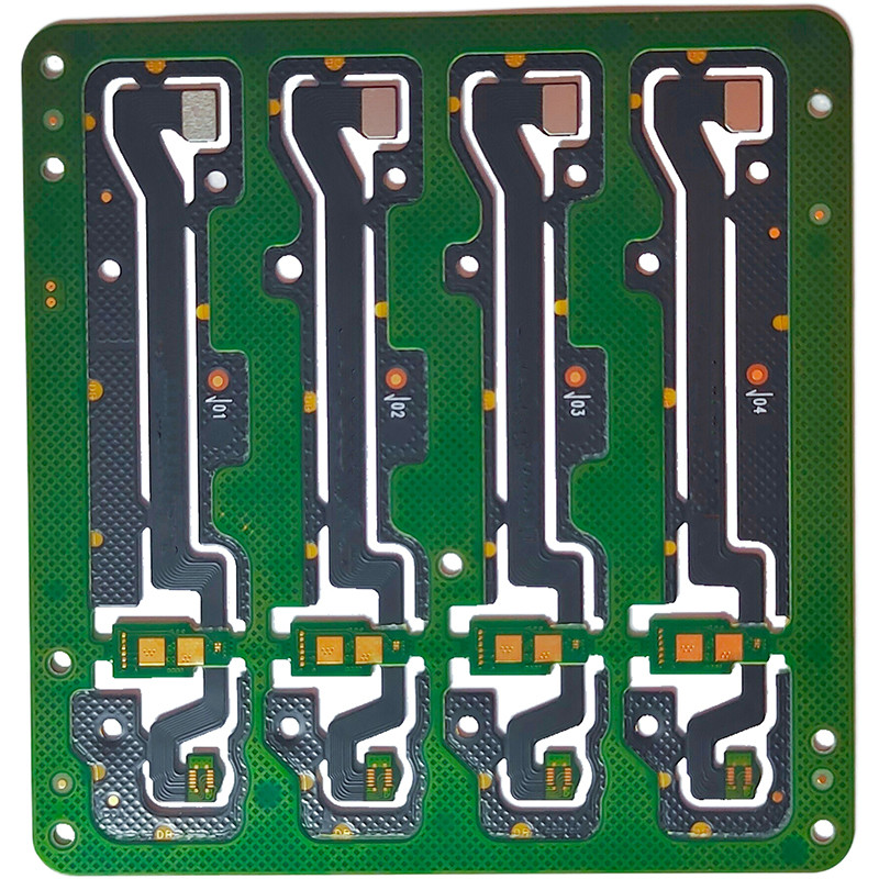 Bendable FPC RF PCB Rigid Flexible Board Printed Circuit Board For Car Entertainment