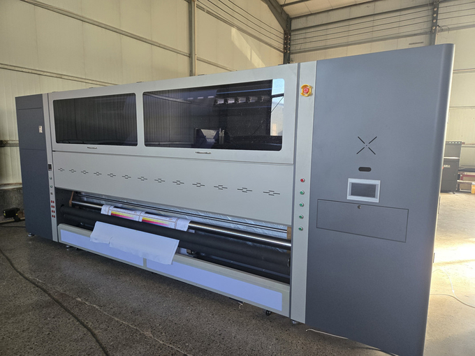 Multicolor 8 Color Pass High Speed Flag Printing Machine 360x1800 Dpi 4 Pass 720 X 1200 Dpi