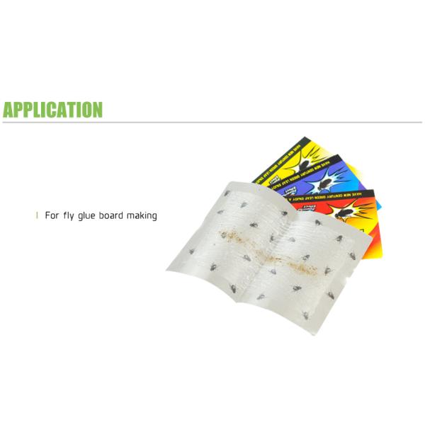 Yellowish Solid Fly Glue Boards Glue Rubber Like