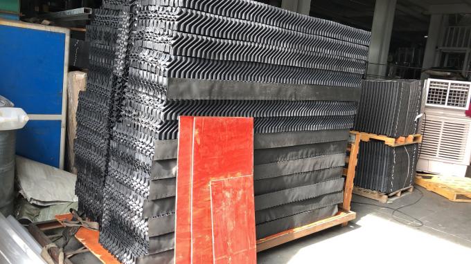 Black Honeycomb Cellular PVC Drift Eliminator Cooling Tower Components 3