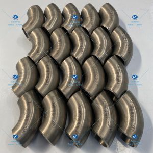China Low Density Seamless Gr2 Titanium Elbow OD38*3 wholesale