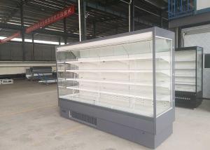 China Open Front Air Cooling Multideck Display Cooler Automatic Defrost wholesale