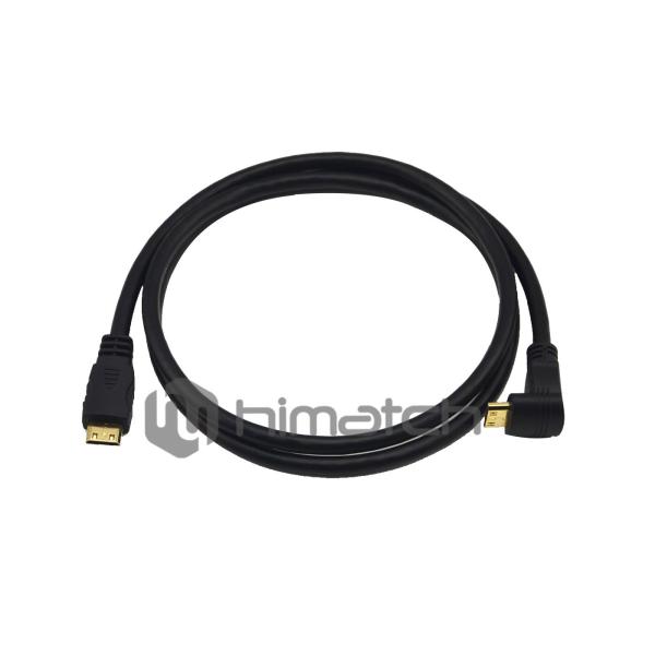 Professional Ultra Slim HDMI Cable Hdmi C To Hdmi C 1080P FHD For Portable Devices