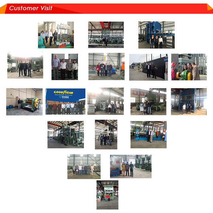 220V 380V 450V Voltage Tire Recycling Machine with CE ISO9001 and Automatic Function
