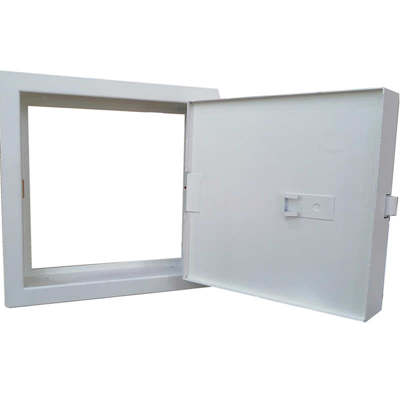 HVAC Maintenance Ventilation Curved Fireproof Access Door Galvanized for Ceiling