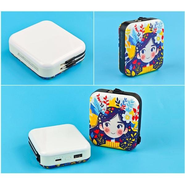 Custom Logo Blank Sublimation Power Bank 10000mAh Li Polymer Portable Wireless Magnetic Phone Charger Power Bank For Iphone