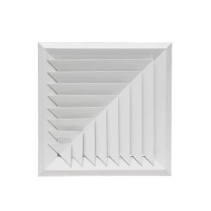 HVAC Ventilation System Anodized Square Ceiling Air Diffuser