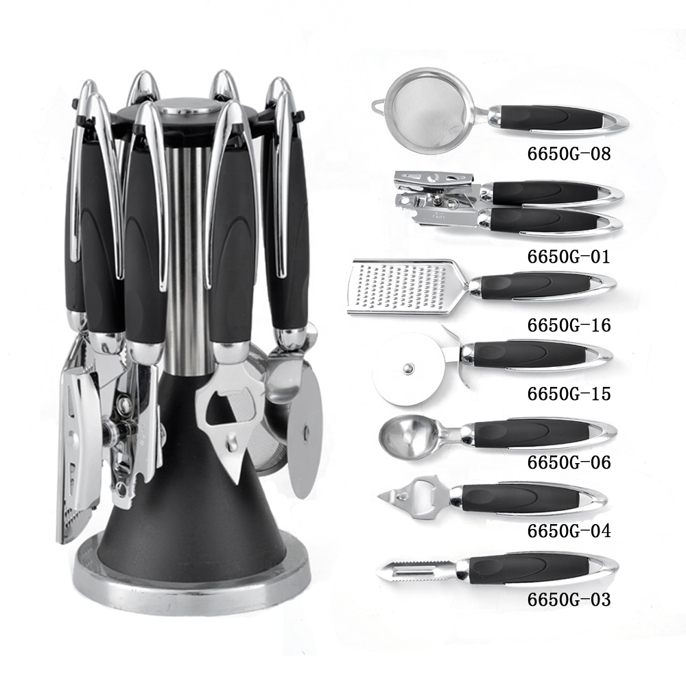Nonstick Cookware Sets Home Kitchen Cooking Tools with ABS Handle and ODM or OEM Accepted