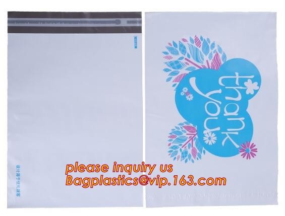 cornstarch made biodegradable and compostable courier mailing plastic shipping packaging bag with custom logo CLOTH PACK