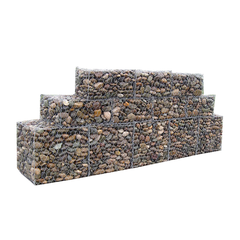 Wall Gabion Mesh Roll Hexagonal Lead Low Price Hot Dipped Galvanized Wire Mesh Silver Protection China Gabion Baskets Gabion Net