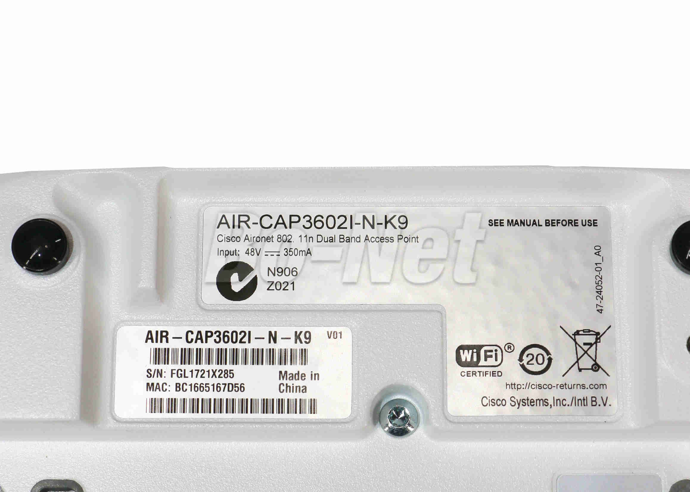 Wireless AIR CAP3602I C K9 Used Cisco Router With Future Module Expansion
