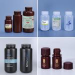 Empty Round Reagent Containers BPA Free PP Polypropylene Bottles