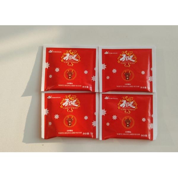 Customizable Disposable White Sugar Packets 5g Each