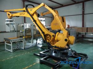 China Robot Palletizer Machine, Automatic Bags Palletizer Machine,Carton Palletizer on sale