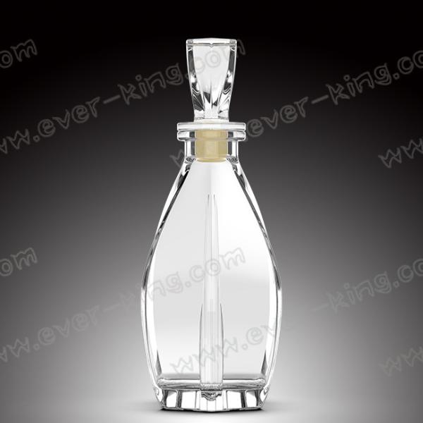 SGS Cork Cap Empty 750ML Tequila Glass Bottle